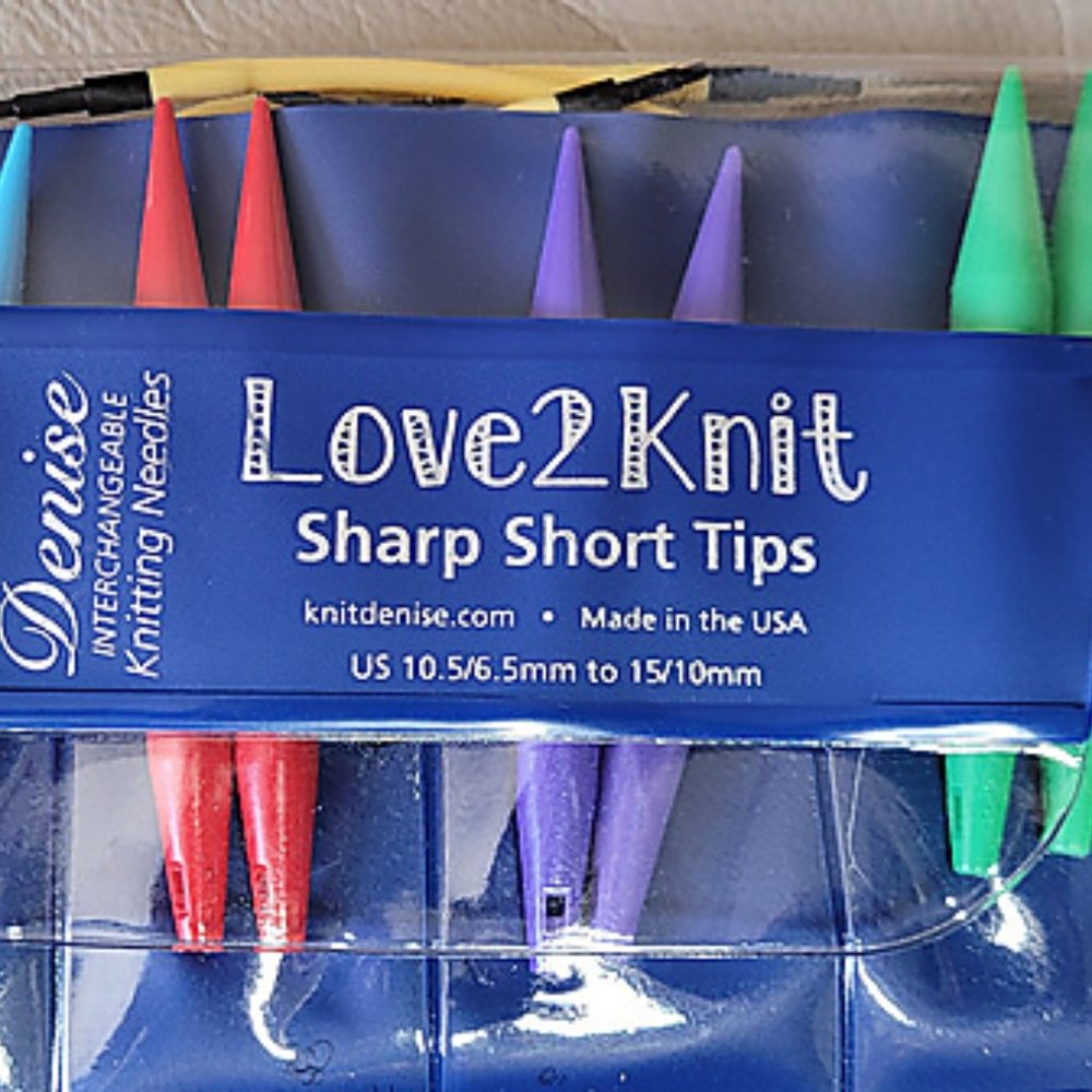 Denise Love2Knit - Sharp Short Tips (US 10-15)